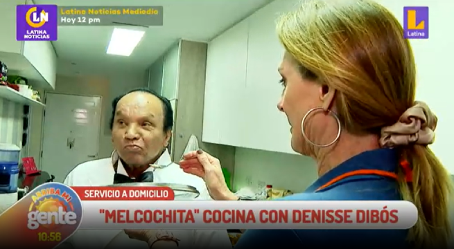 'Melcochita’ y Denisse Dibós se reencontraron en Arriba Mi Gente