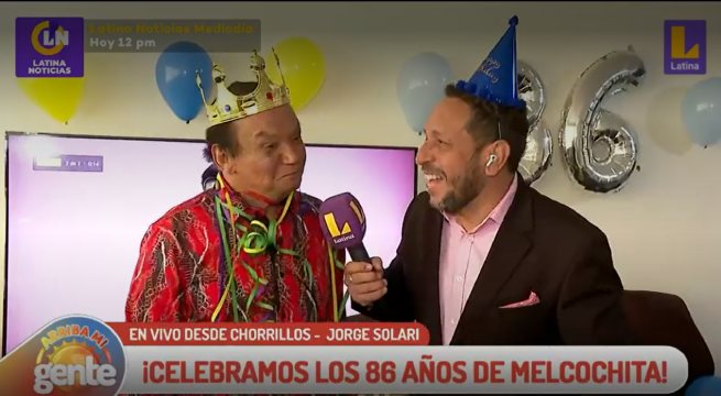 Así disfruta Melcochita la previa a su cumpleaños número 86