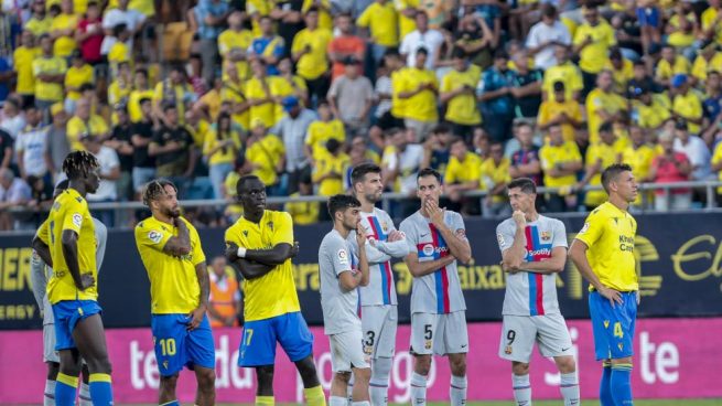 Tensión en el Cádiz - FC Barcelona