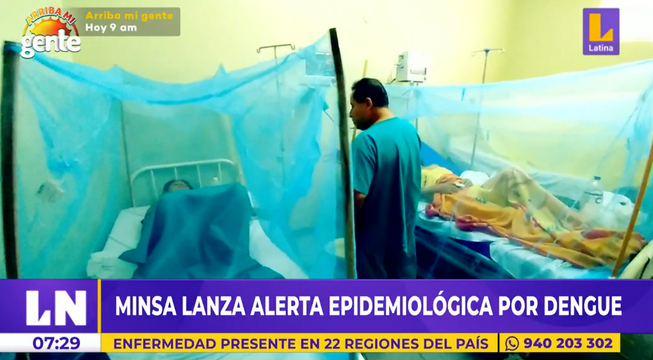 Minsa emite alerta epidemiológica por repunte de casos de dengue