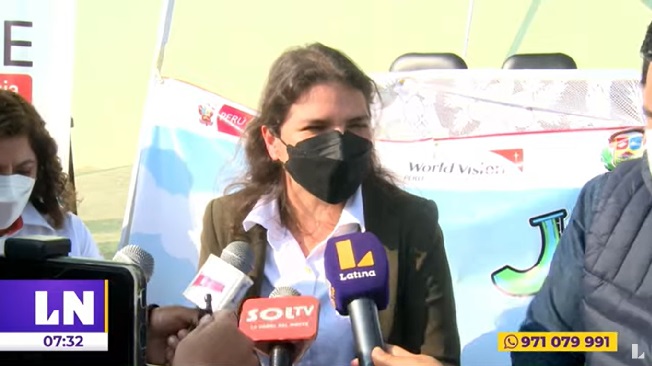 Ministra de la mujer sobre Gobierno de Pedro Castillo: “No he visto nada malo y por eso he asumido el reto”