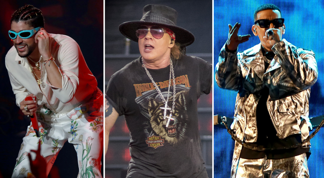 Las estrellas de talla mundial que visitarán el Perú en lo que resta del 2022