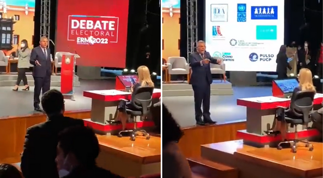 Daniel Urresti tuvo tenso intercambio de palabras con Josefina Townsend