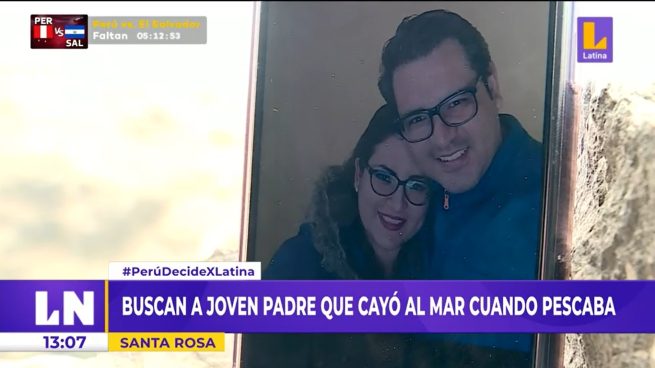 Ancón: buscan a joven padre que cayó al mar cuando pescaba en balneario Santa Rosa