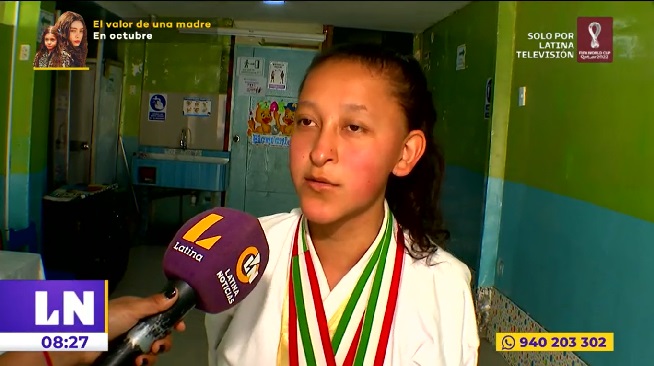 Joven karateca pidió apoyo para participar en Mundial en Brasil