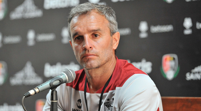 Pablo Lavallén tras el IDV vs. Melgar: 