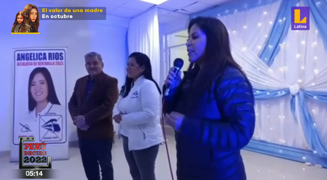 Denuncian a Patricia Chirinos ante la Comisión de Ética por proselitismo