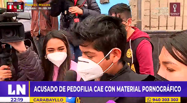 Carabayllo: Acusado de pedofilia cae con material pornográfico
