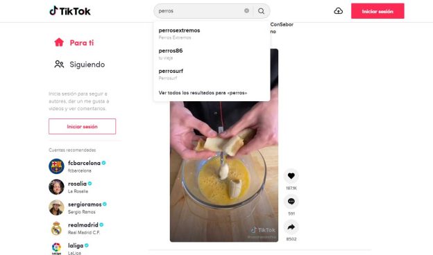 Muchos jóvenes prefieren descargar TikTok como buscador