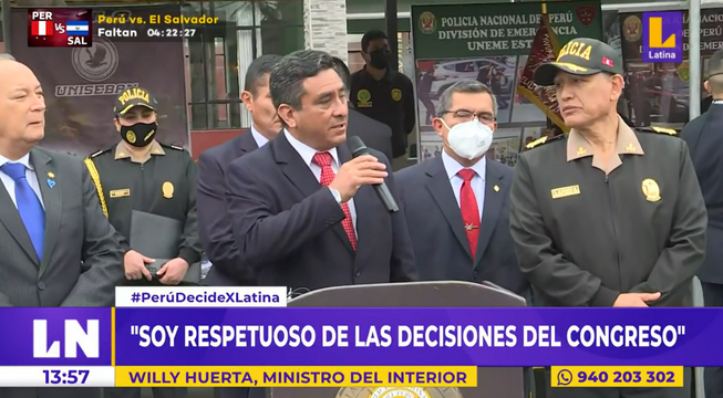 Willy Huerta sobre posible censura: 
