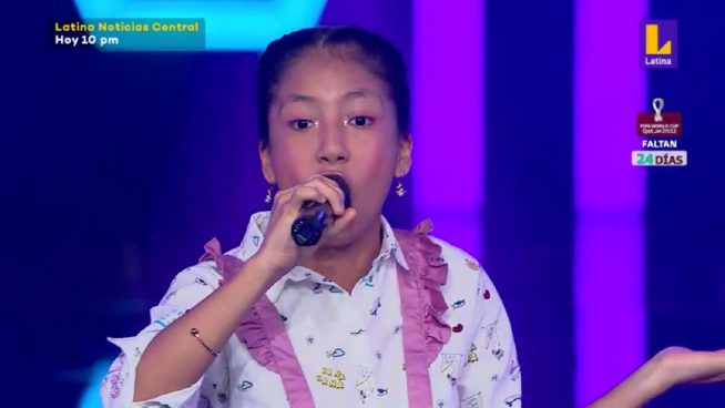 Camila Belén cantó 