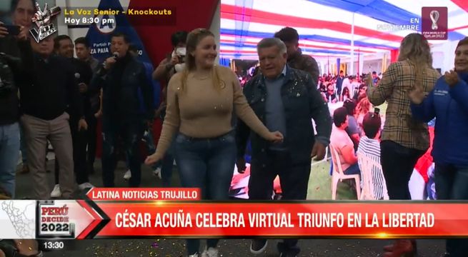 César Acuña declaró que críticos no pudieron contra APP estas elecciones