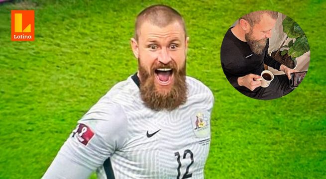 Arquero australiano que nos dejó fuera de Qatar sube foto tomando café peruano