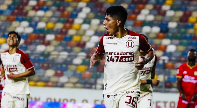 Universitario venció 2-0 a Sport Huancayo y aseguró un cupo para la Sudamericana 2023