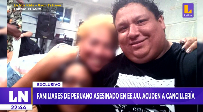 Familiares de peruano asesinado en EE. UU. buscan repatriar sus restos