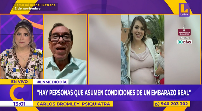 Gabriela Sevilla: no se descarta embarazo psicológico, según psiquiatra