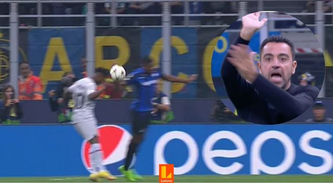 ¿Fue mano? Polémica jugada en el Inter vs Barcelona