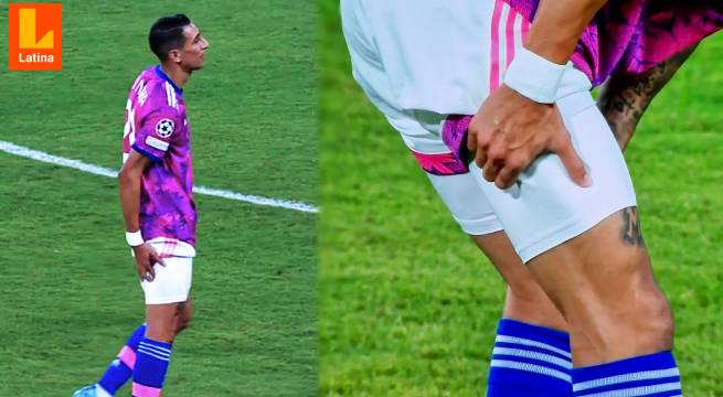 ¡Lo sufre Scaloni! Ángel Di María salió lesionado en duelo por Champions League