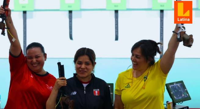 Juegos Suramericanos: Annia Becerra logró medalla de oro en tiro deportivo