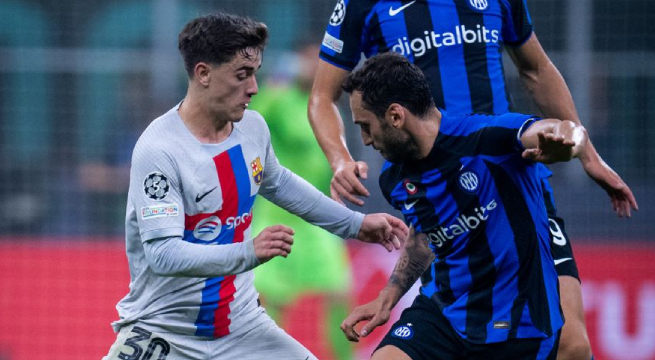Champions League: FC Barcelona pierde 1-0 ante Inter de Milán y se ubica tercero en su grupo