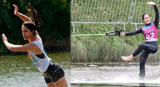 Juegos Suramericanos: Natalia Cuglievan obtiene la medalla de plata en esquí náutico
