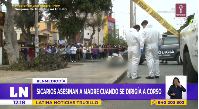 Sicarios asesinan a madre que se dirigía al Corso con su hija