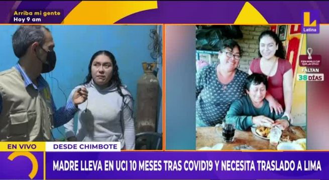 Madre lleva en UCI 10 meses tras tener COVID-19 y familia pide ayuda | VIDEO