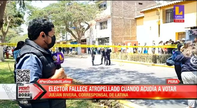 Iba a votar en estas Elecciones 2022 y muere atropellado | VIDEO