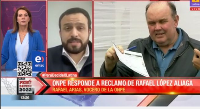 ONPE responde a Rafael López Aliaga sobre cédulas de votación Elecciones 2022 | VIDEO