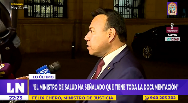 Félix Chero sobre Jorge López: 