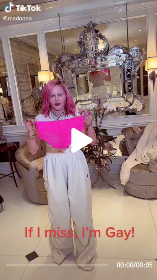 TikTok Madonna