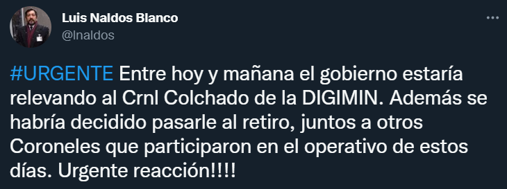 Luis Naldos, abogado de Harvey Colchado.