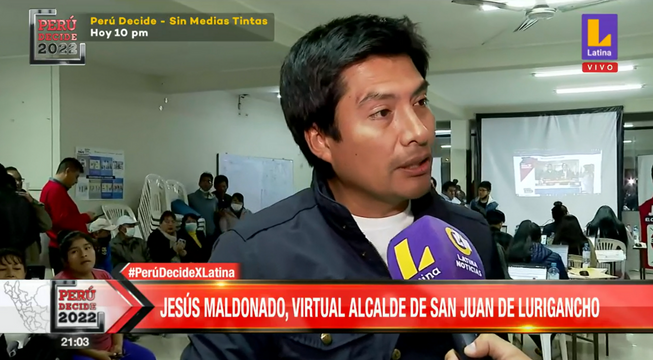 Jesús Maldonado, virtual alcalde de SJL: 
