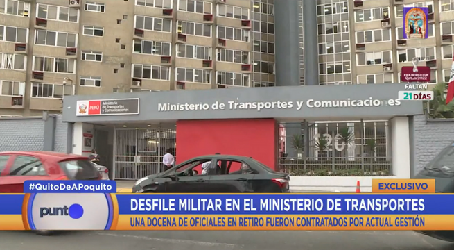 MTC contrató a más de una docena de oficiales retirados en actual gestión