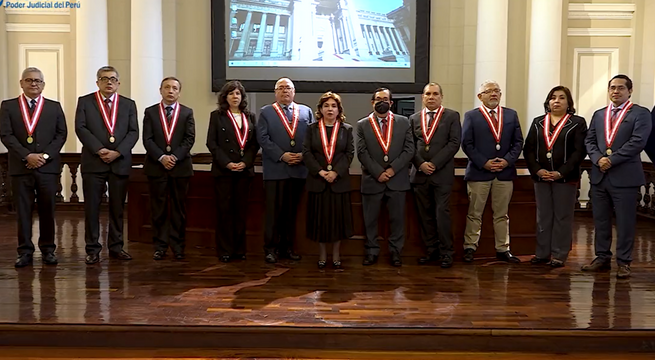 Sala Plena de la Corte Suprema denuncia 