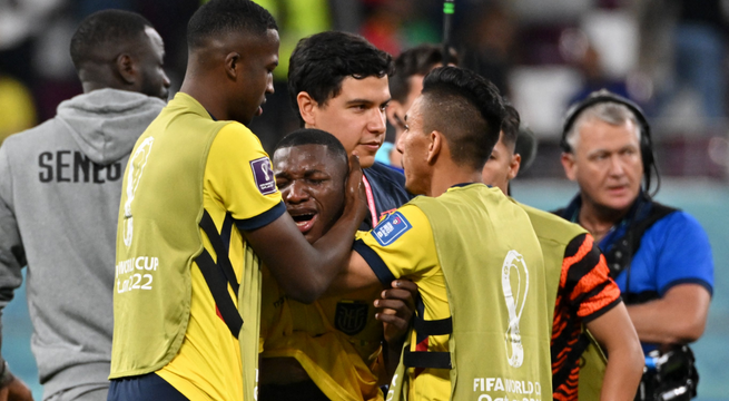 Qatar 2022: el desconsolado llanto de Ecuador tras la eliminación ante Senegal