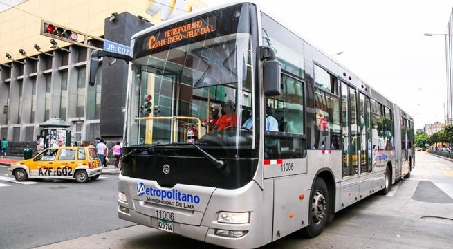 ATU habilitará servicio especial del Metropolitano por Navidad y Año Nuevo