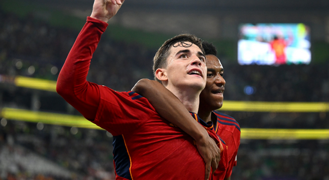 ¡GOLEADA ESPAÑOLA! Gavi anota el quinto gol ante Costa Rica