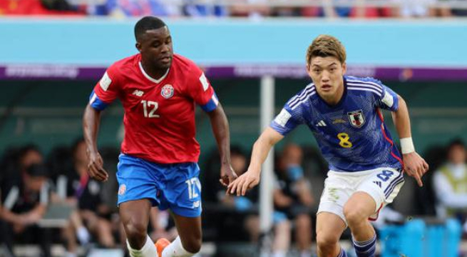 Japón vs Costa Rica: Costa Rica sorprende a Japón y lo derrota 1 a 0.
