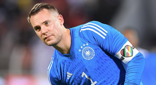 Manuel Neuer usará brazalete de capitán con símbolo LGTBI pese a estar prohibido