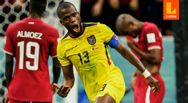 Enner Valencia, el mejor jugador en la victoria de Ecuador sobre Qatar