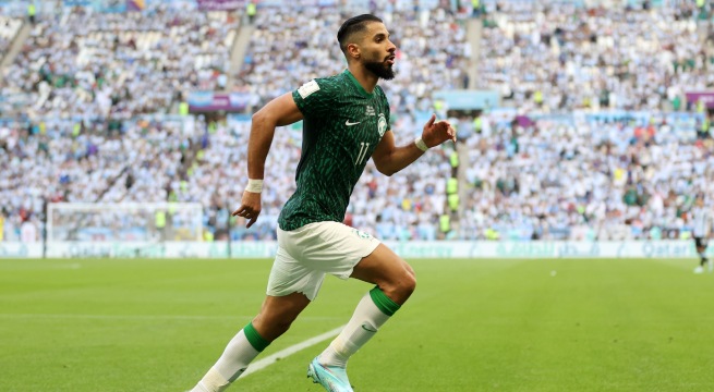 Sorpresa total: Salem Al Dawsari anotó el 2-1 de Arabia Saudita ante Argentina