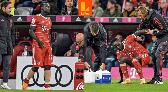 Sadio Mané salió lesionado y peligra su participación en Qatar 2022