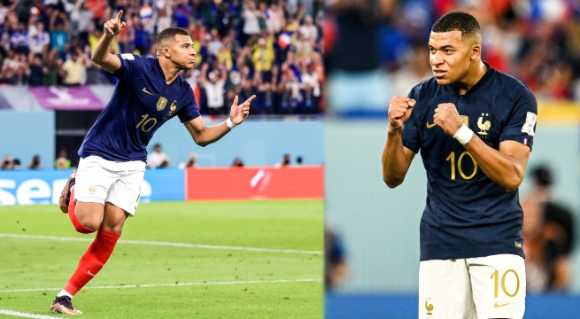 Cayó el primero: Kylian Mbappé anotó el 1-0 de Francia sobre Dinamarca