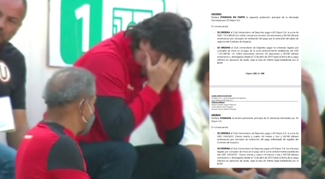 Todo lo que debes saber sobre la nueva deuda millonaria de Universitario con UMBRO