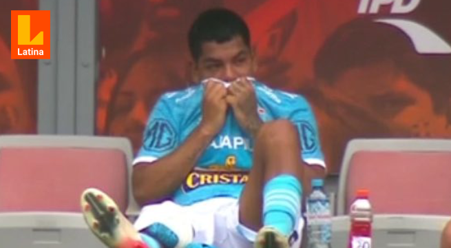 Joao Grimaldo sufrió una distención de ligamentos y estaría de baja por algunos meses