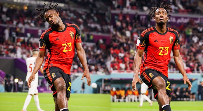 Puso el primero del partido: Batshuayi anotó el 1-0 de Bélgica frente a Canadá