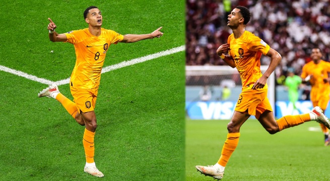 ¡Puso el primero! Gakpo anotó el 1-0 de Países Bajos ante Qatar