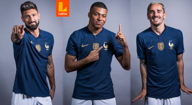 Qatar 2022: Francia estrenó indumentaria previo a la Copa del Mundo