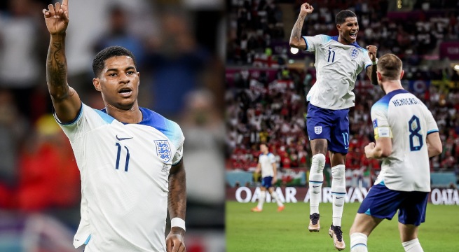 Puso la cereza de pastel: Rashford anotó el 3-0 de Inglaterra sobre Gales